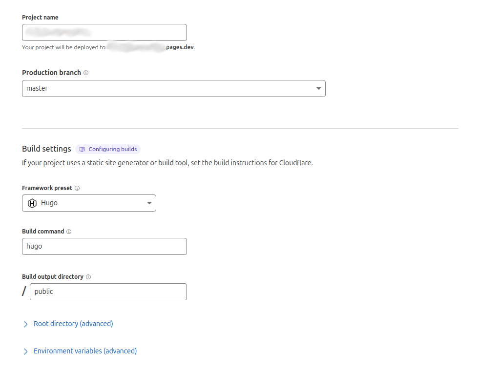 CloudFlare deploy pages